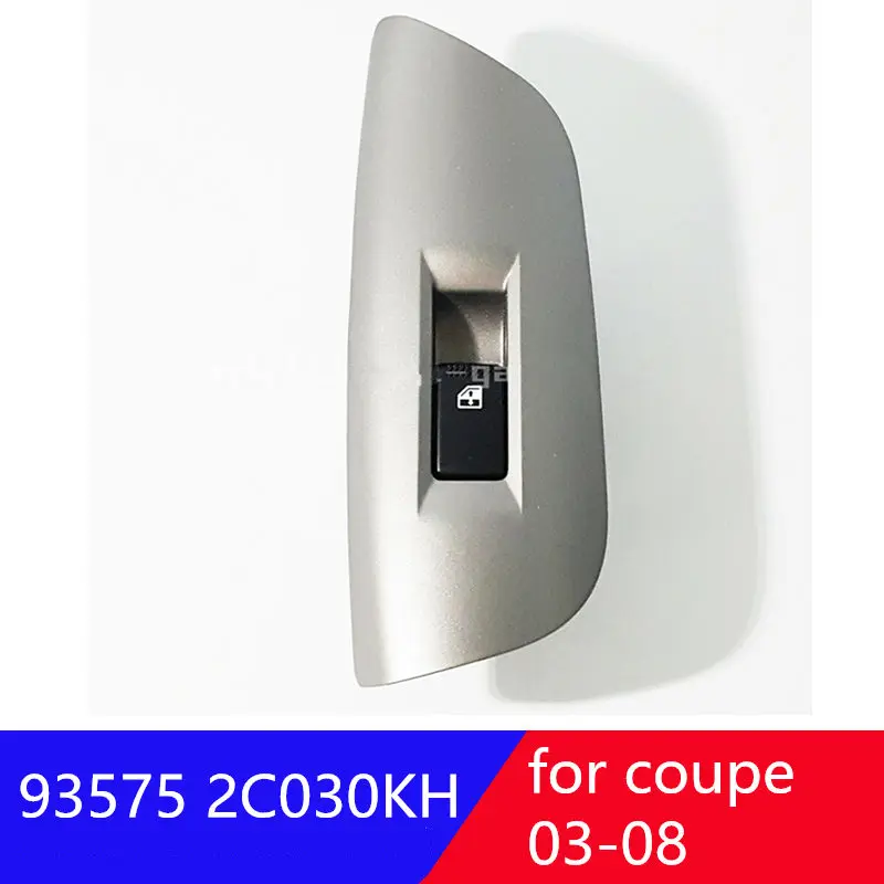 

935752C030KH Genuine Window Switch Right RH Silver for hyundai Tiburon Coupe 2003-2008 door Glass liftier control switch button