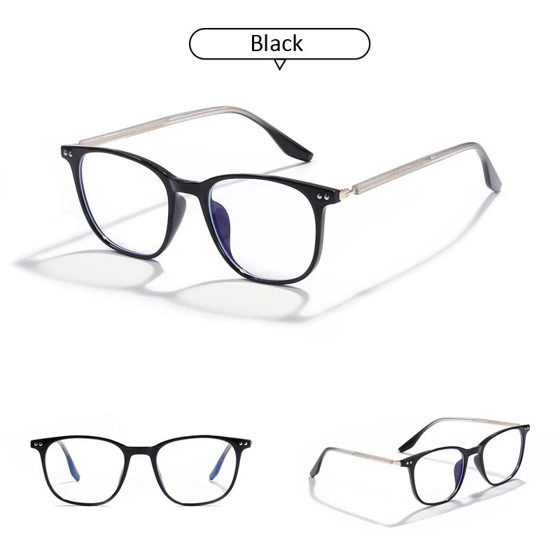 Мужские и женские очки оверсайз seemfly винтажная квадратная оправа TR90 для очков с