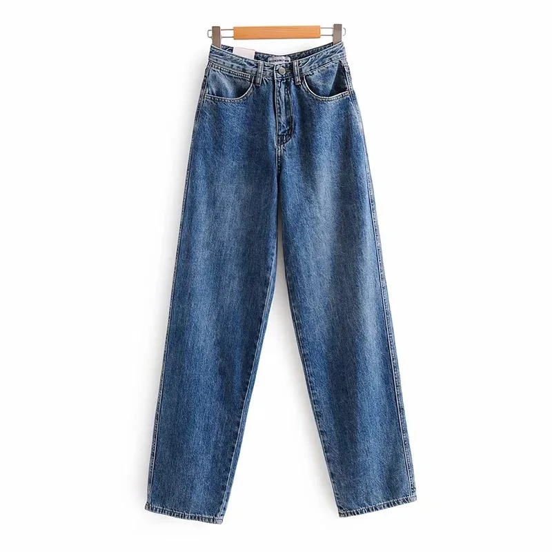

Jeans High Waist Woman Mom Boyfriend Jeans Straight Pants Mujer Pantalones Dames Kleding Jeans Femme 2021 Nouveau Calcas