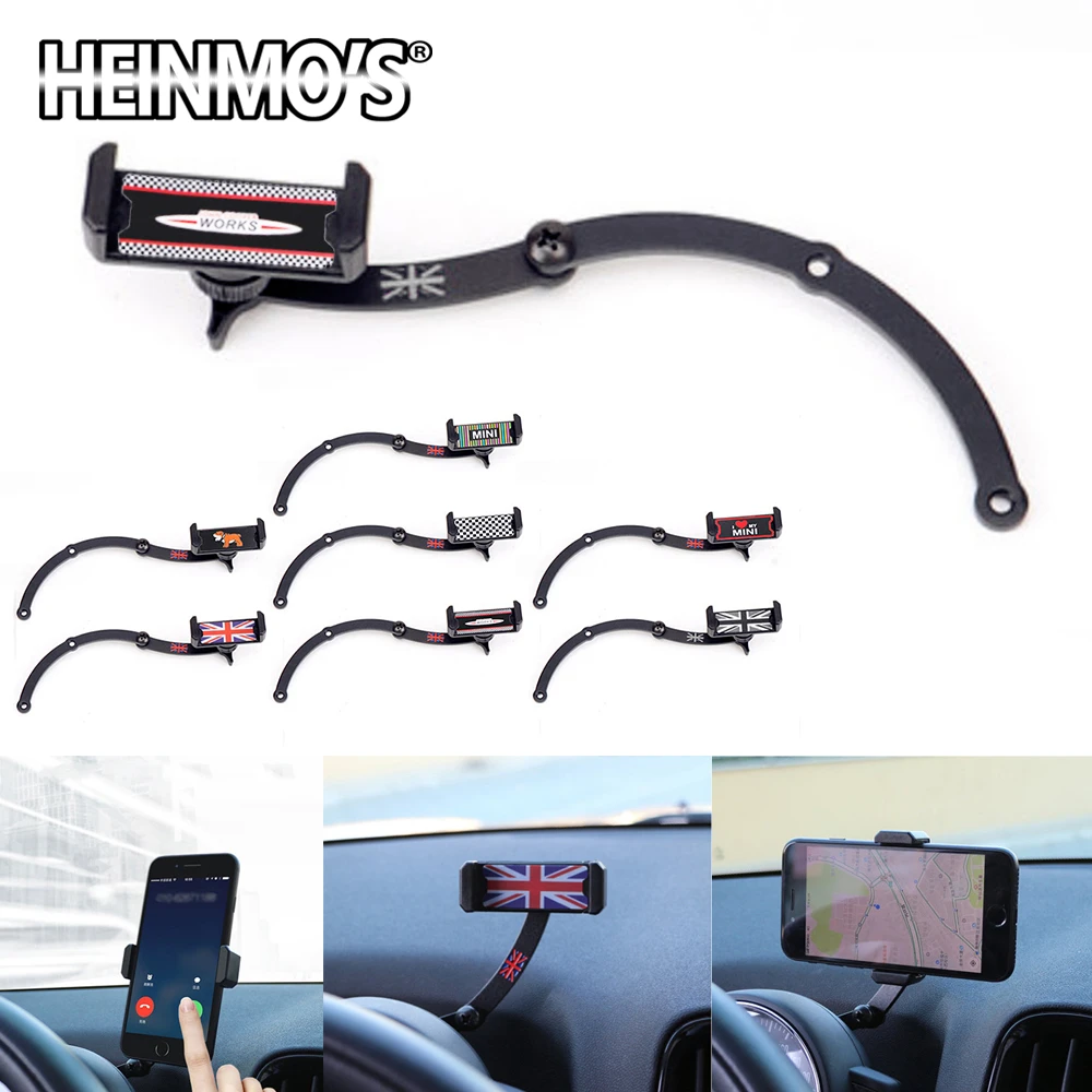 Держатель для мобильного телефона, аксессуары для Mini Cooper R55 R56 R57 R58 R59 R60 R61, держатель для мобильного телефона, стильный кронштейн, аксессуары