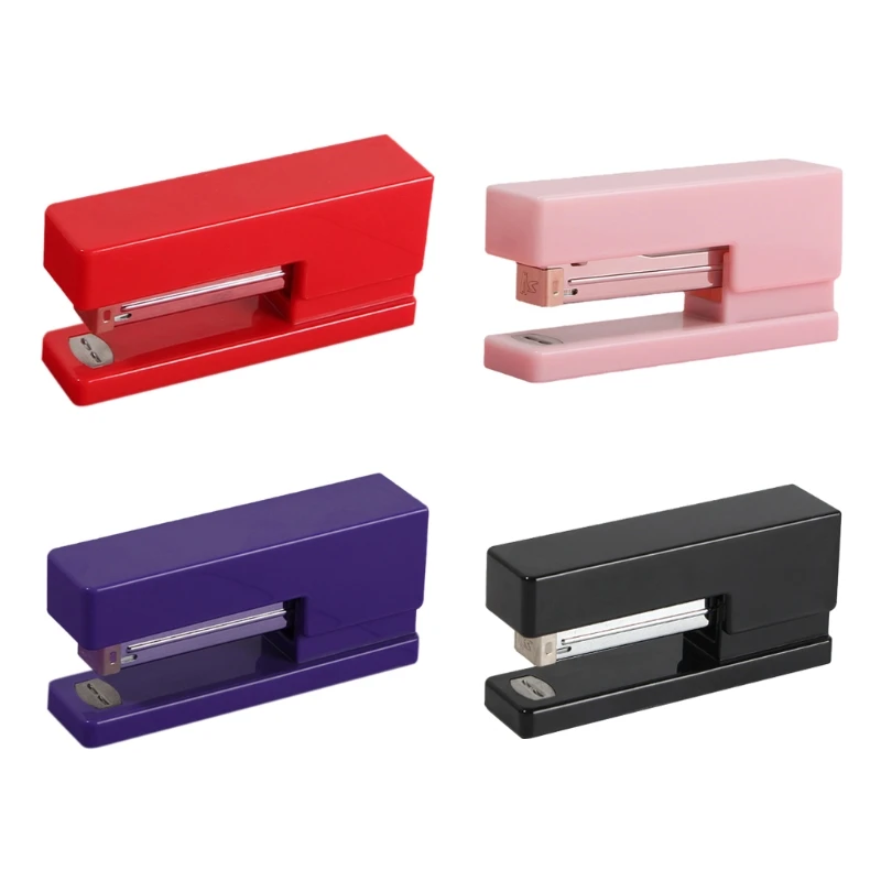 

Desktop Stapler 25 Sheet Capacity Reduced Effort for Office Desk Home Supplies
