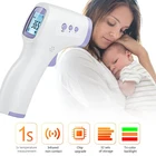 Бесконтактный цифровой инфракрасный термометр для лба для детей и взрослых, электронный лазерный прибор для измерения температуры тела, для дома и улицы