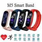 Смарт-браслет M5, спортивные часы для мужчин и женщин, фитнес-трекер, шагомер, пульсометр, тонометр, Bluetooth-совместимые браслеты