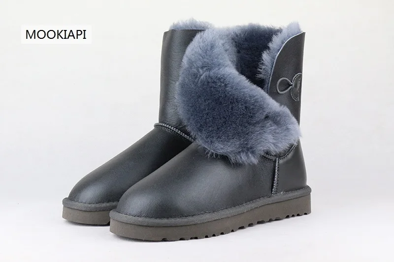 В 2019 году австралийские зимние сапоги с пряжкой высокого качества настоящая