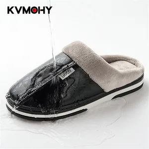 Мужские кожаные домашние тапочки для мужчин, зимняя обувь для спальни, сланцы унисекс, Мужскаяженская домашняя обувь