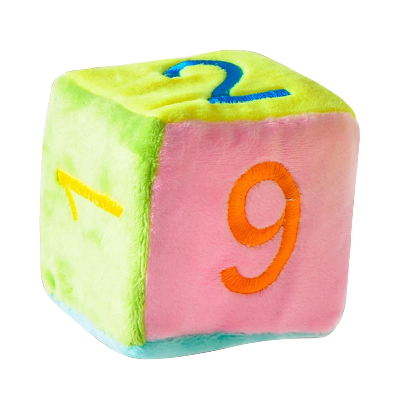 Детские погремушки игрушки для детей Раннее Обучение тканевые кости развивают