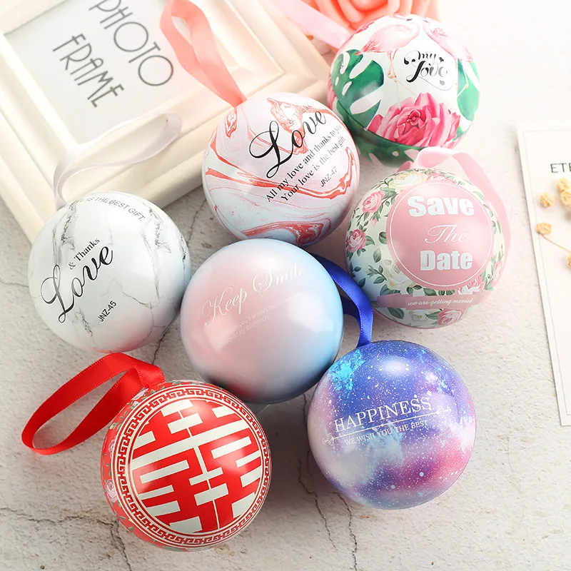 10 шт. Свадебная коробка для конфет маленькая подарочная в европейском стиле