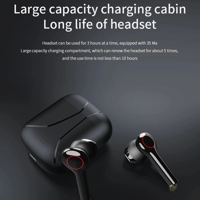Фото Беспроводные наушники L31 TWS с поддержкой Bluetooth пауэрбанком для Iphone 11 12 6 7 8 Xiaomi Redmi Беспроводные наушники L31 TWS с поддержкой Bluetooth пауэрбанком для Iphone 11 12 6 7 8 Xiaomi Redmi