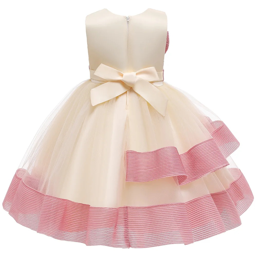 6M-10 Years Kids Dress for Girls Wedding Lace Girl Elegant Princess Party Pageant Formal Gown For Teen Children | Детская одежда и