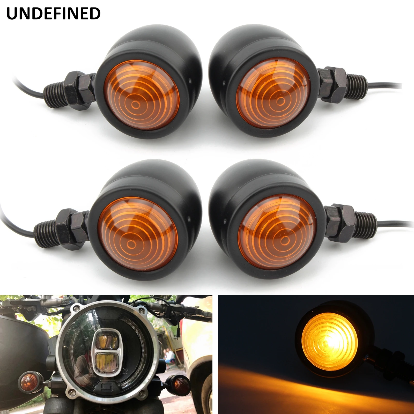 

Motorcycle 10mm Turn Signals Indicator Lights Blinker Lamp For Harley Honda Yamaha Kawasaki Suzuki Aprilla ATV Dirt Bike Bobber