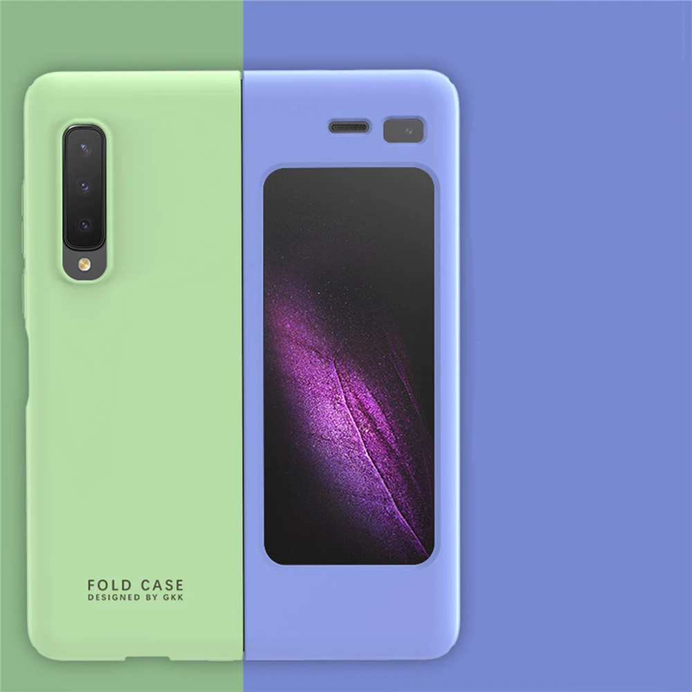 Твердый матовый полный защитный чехол складной экран для Samsung Galaxy Fold смартфон