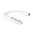 Новый 12V-24V 12A 3 Каналы белый диммер контроллер для RGB светодиодный светильник полосы