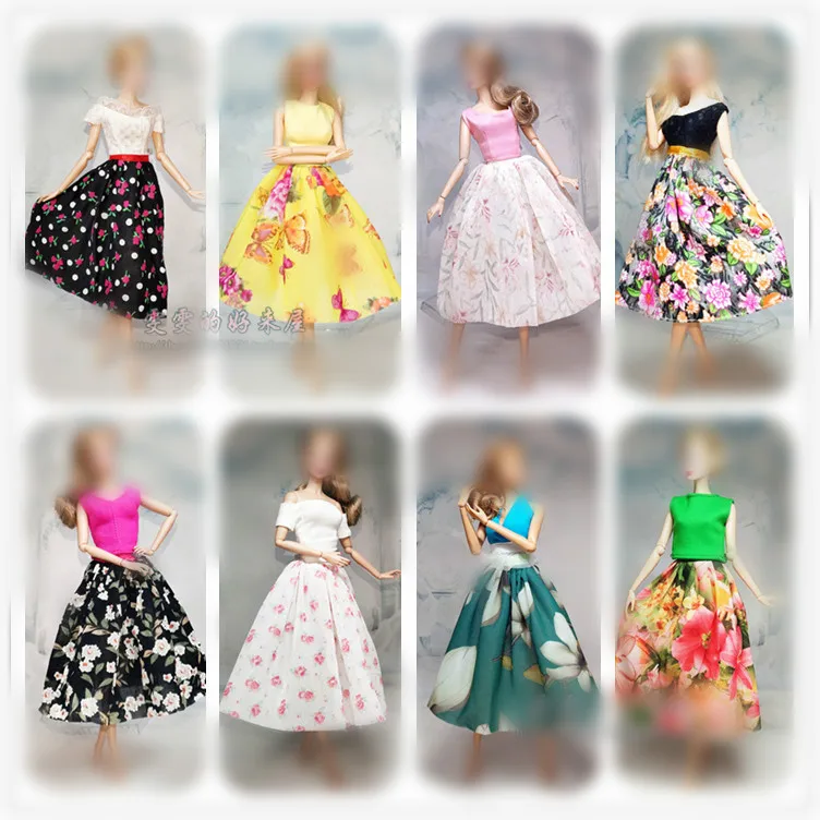 

30cm Doll Dress Fashion Clothes suit for licca For Barbie Doll for blythe Accessories Baby Toys Best Girl' Gift 2 wave