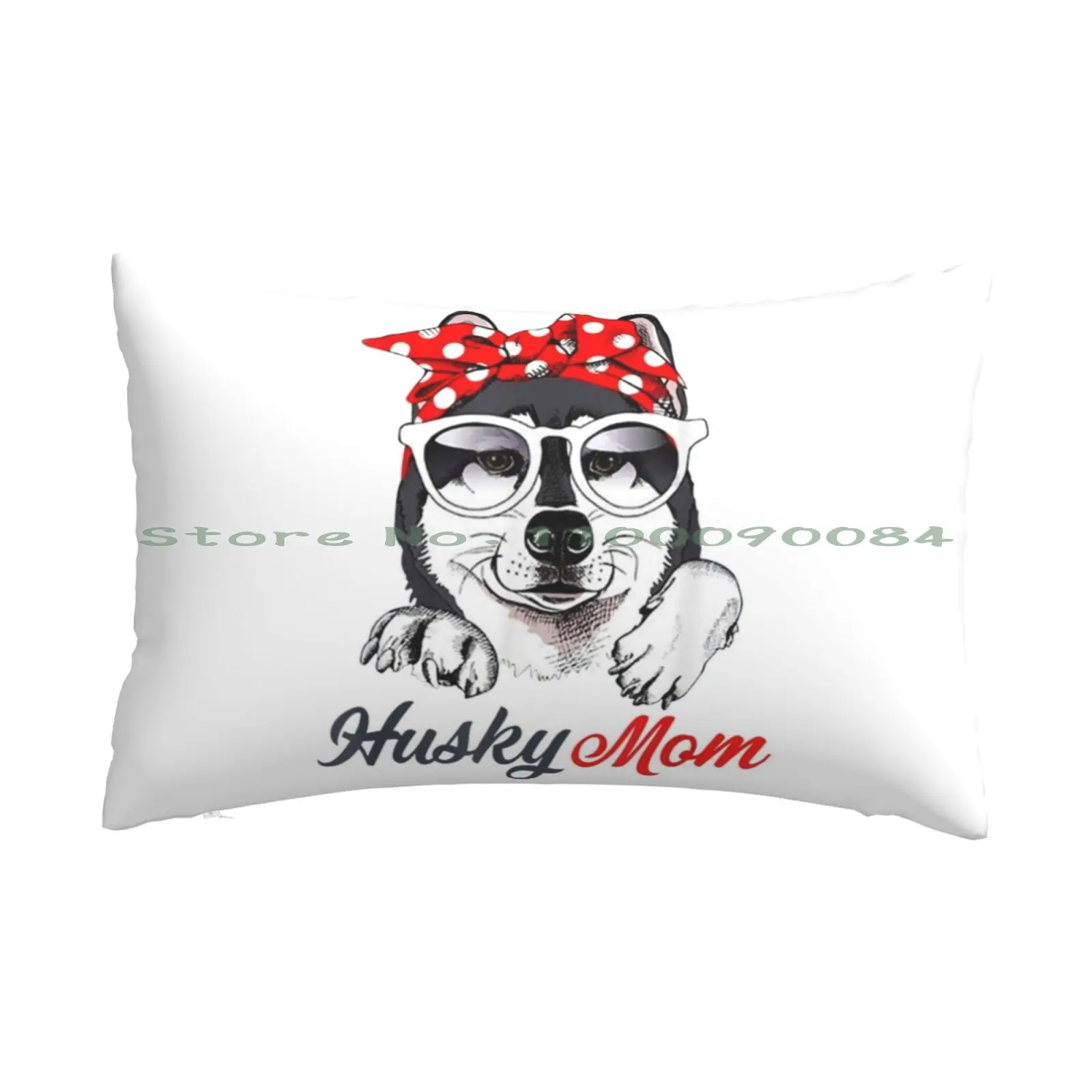 Подушка для влюбленных хаски мама собака подарок на день матери Женская 20x30 50*75