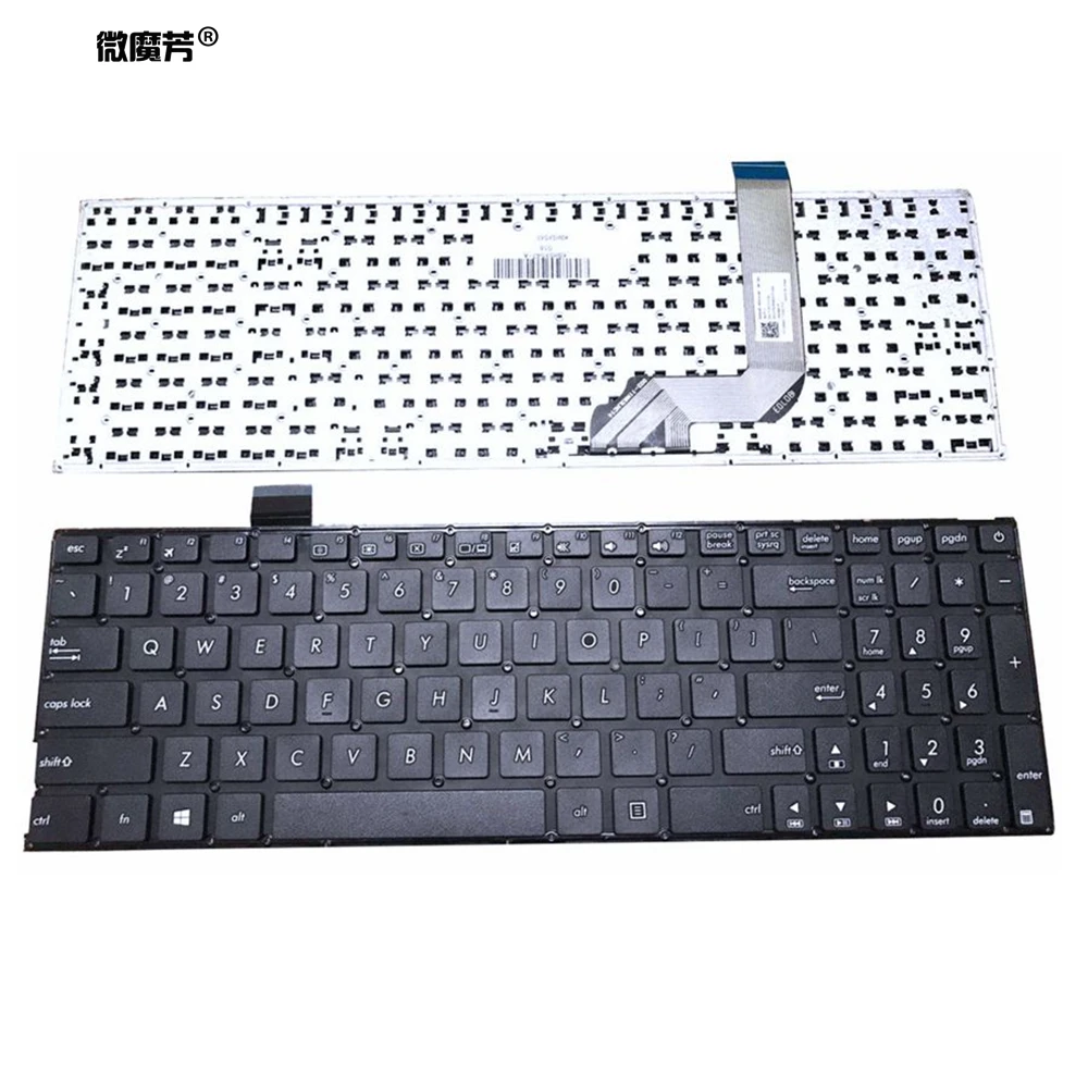 Клавиатура для ноутбука английская ASUS VivoBook X542UR X542UA X542UQ X542UN X580B X542UQR R542U UQ8550 X542 K542 A542