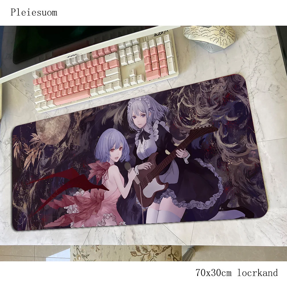 Коврик для мыши Sakuya Izayoi 700x300x3 мм эстетический игровой коврик клавиатуры инди-поп