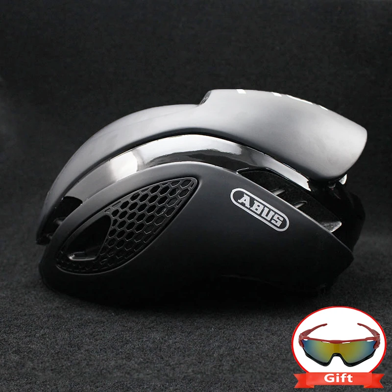 

300g Aero TT Bike Helmet Road Bike Cycling Bicycle Sports Safety Helmet Riding Mens Racing In-Mold Time-Trial Helmet