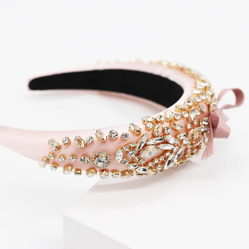 Ободок для волос Женский инкрустированный жемчугом