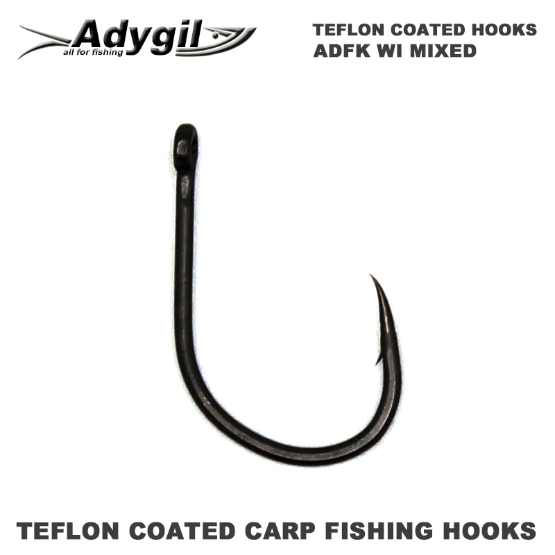 

Набор рыболовных крючков adyгил для ловли карпа с матовым черным покрытием, набор рыболовных крючков ADFK WI MIX #2 #4 #6 #8 #10 100 шт./лот
