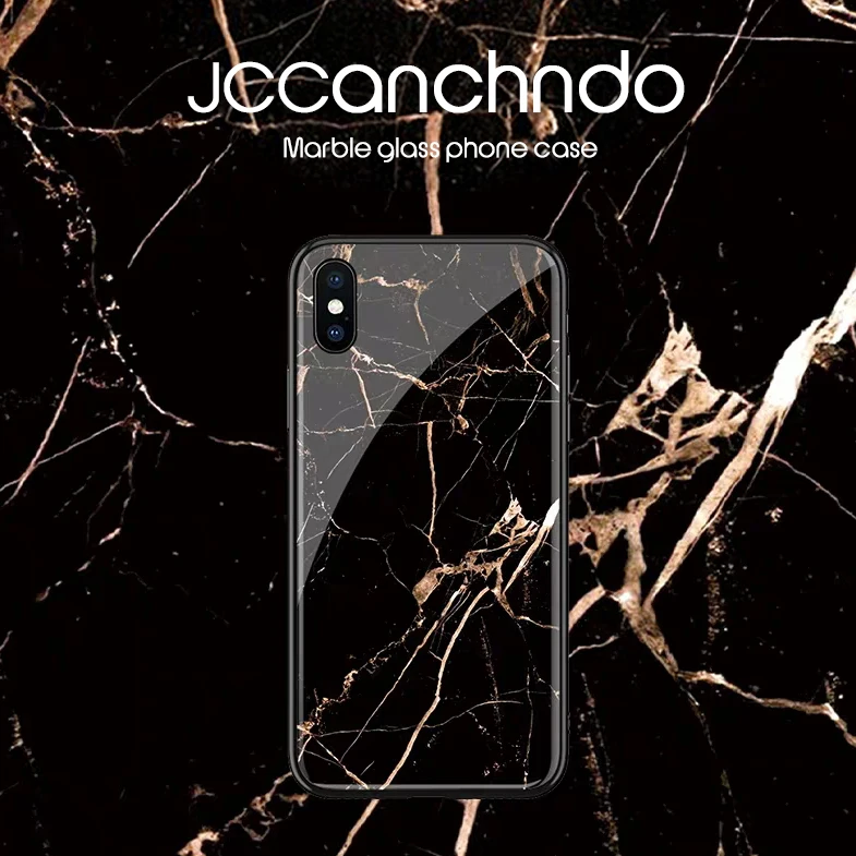Для iphone xs max 5 5S se чехол для X XS XR 7 8 6 Plus s стеклянный черный мраморный телефона |