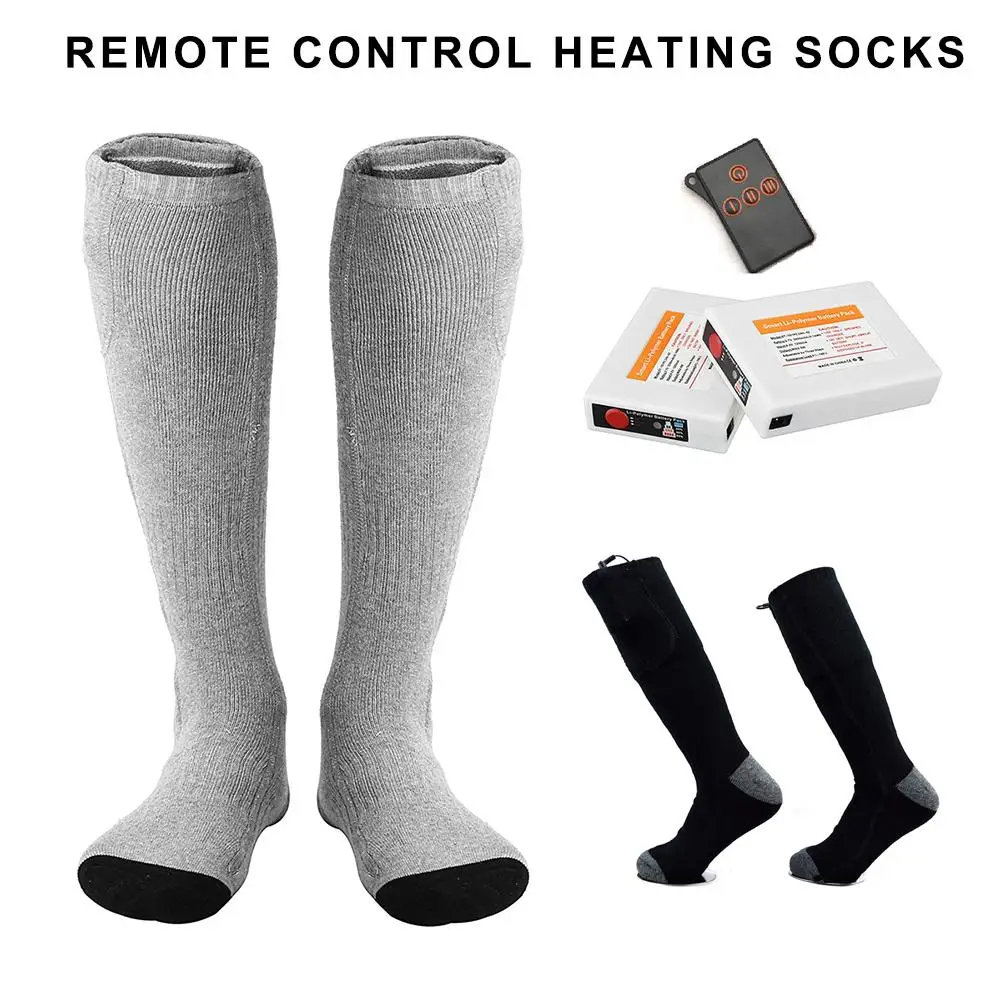 Новые зимние носки с дистанционным управлением для езды бега рыбалки