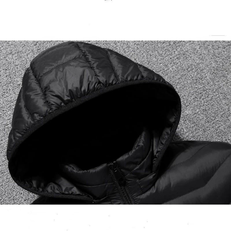 Куртка с подогревом USB для мужчин и женщин хлопковая охлаждающая куртка перьевым