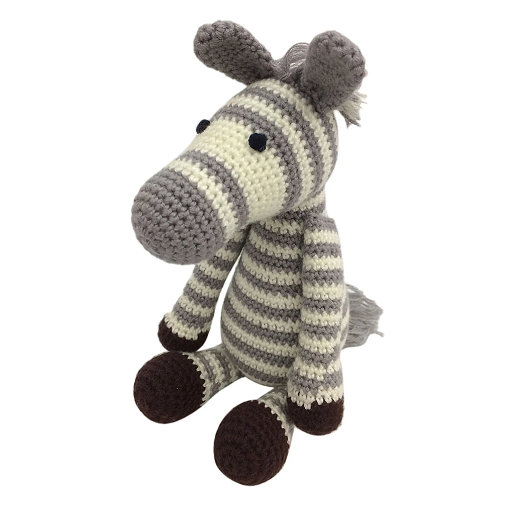

Craft Kit Crochet - Zebra, Perfect for Christmas Decorations Or As A Gift