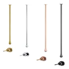 Смеситель для ванной из твердой латуни с подвесной потолок в форме капли воды, настенный кран для ванной, матовый черный хромированный Золотой матовый