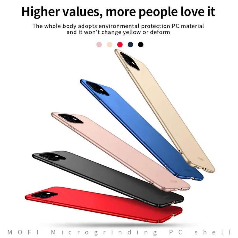 Чехол для iphone 7 8 plus X XR XS MAX оригинальный брендовый чехол MOFi с полным покрытием на 360