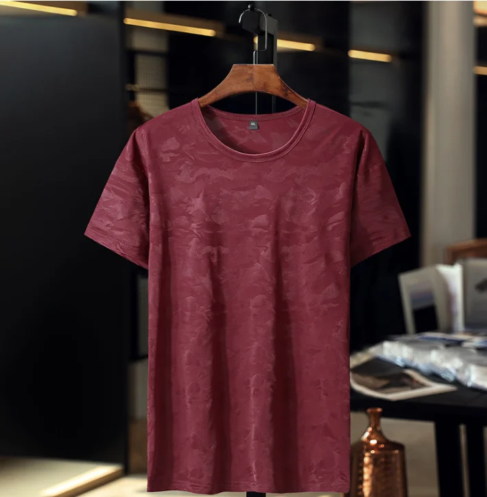 

Summer men's business casual short sleeve t-shirt 2329