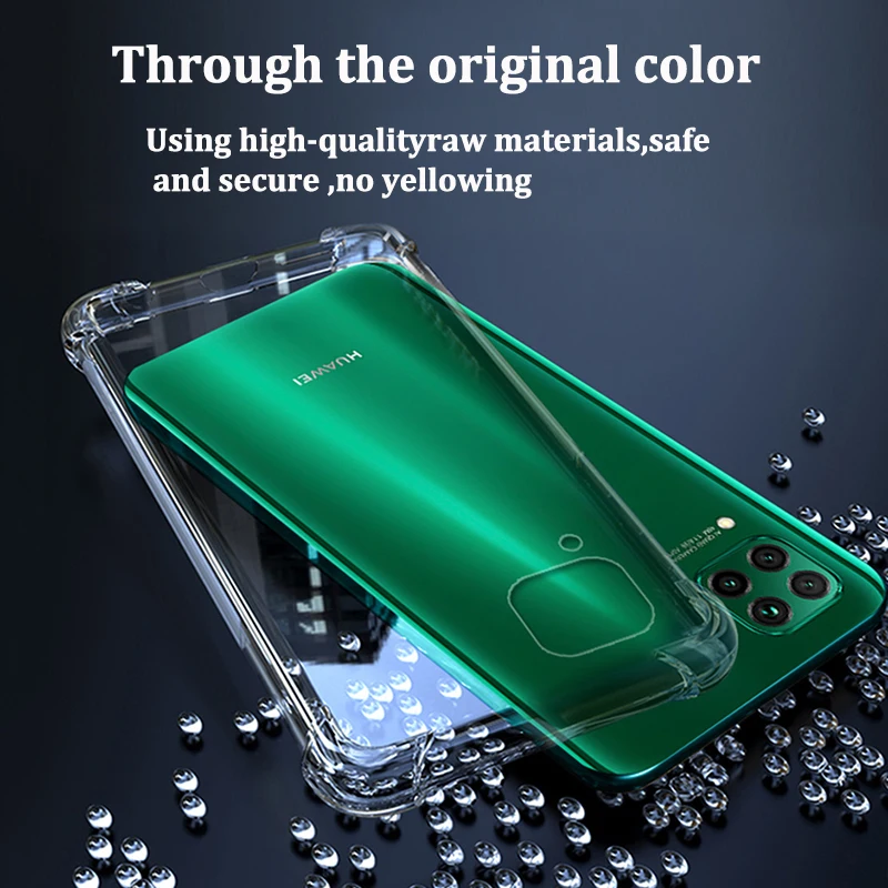 Прозрачный прозрачный чехол-подушка безопасности для Huawei Nova 7 Pro 7i 6SE 5 4e 3i 2i 3e