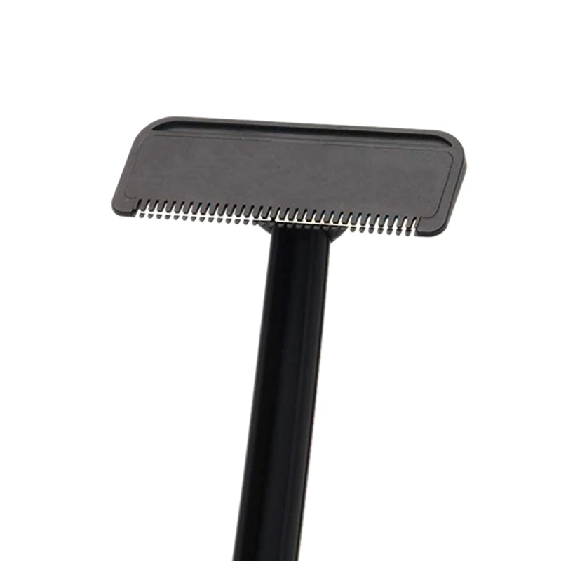 

Men'S Manual Back Shaver Single Head Back Stripper Shaver Back Hair Removal Long Handle Big Blade Hair Removal Razor