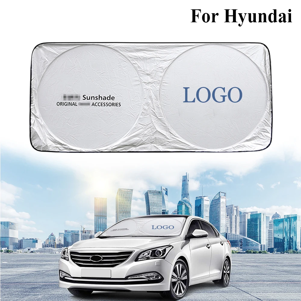 Солнцезащитный козырек на лобовое стекло для Hyundai Accent Elantra Tucson i30 Sonata | Автомобили