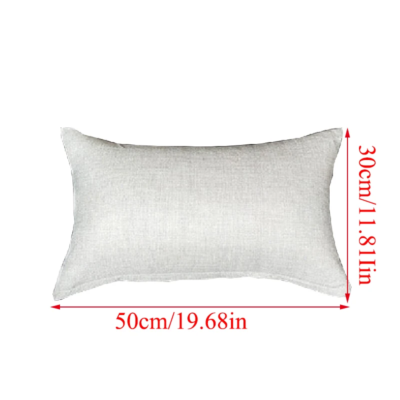 

30*50cm Multicolor Silk Satin Pillowcase Solid Simple Fashion Friendly Durable Pillow Cover Living Room Cafe Home Supplies