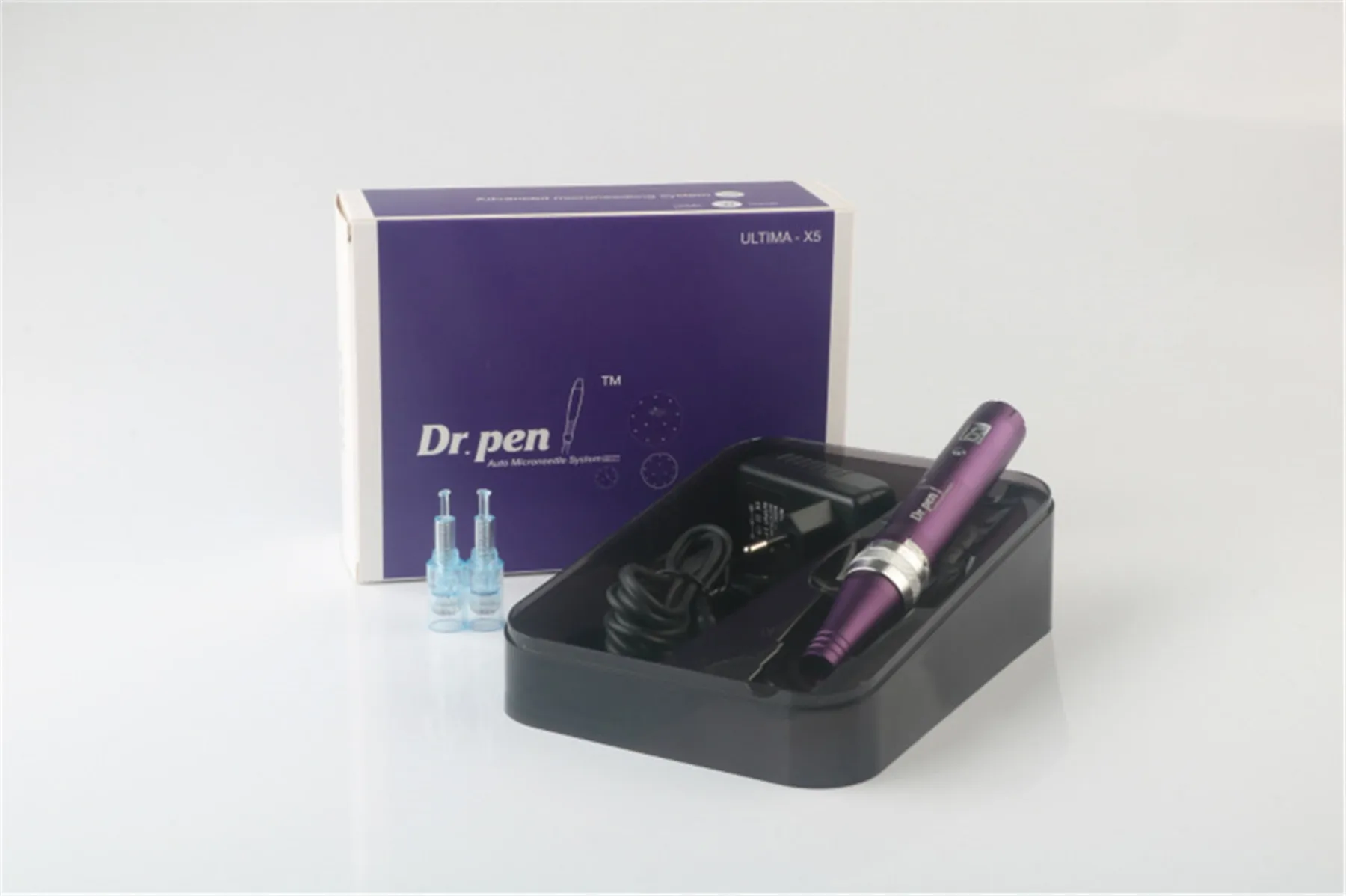 X5 Electric Micro Derma Therapy Microneedling Pen MTS Facial Beauty Equipment BB GLOW Makeup