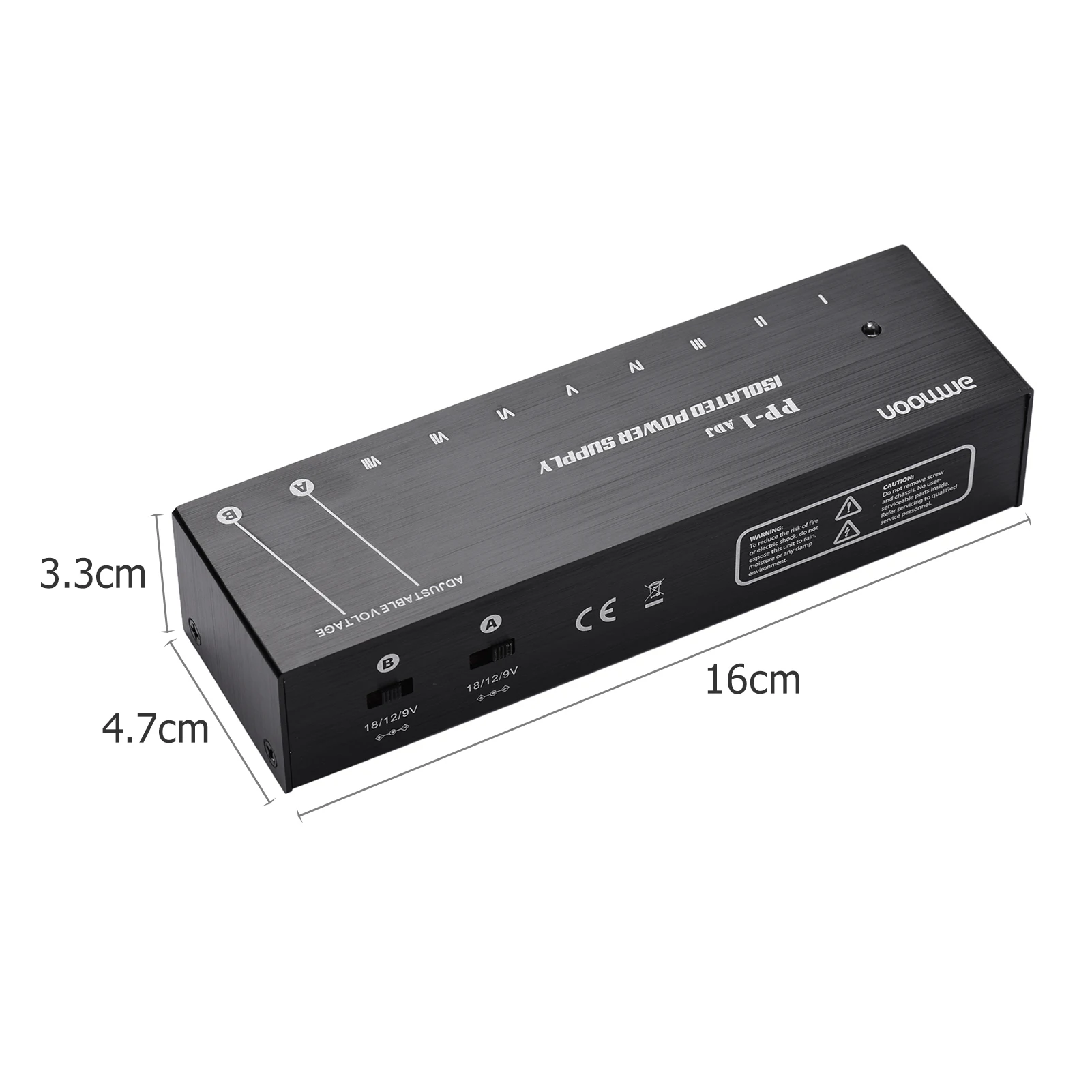 Ammoon PP 1 Портативный для гитары создания спецэффектов Питание станция компонентов