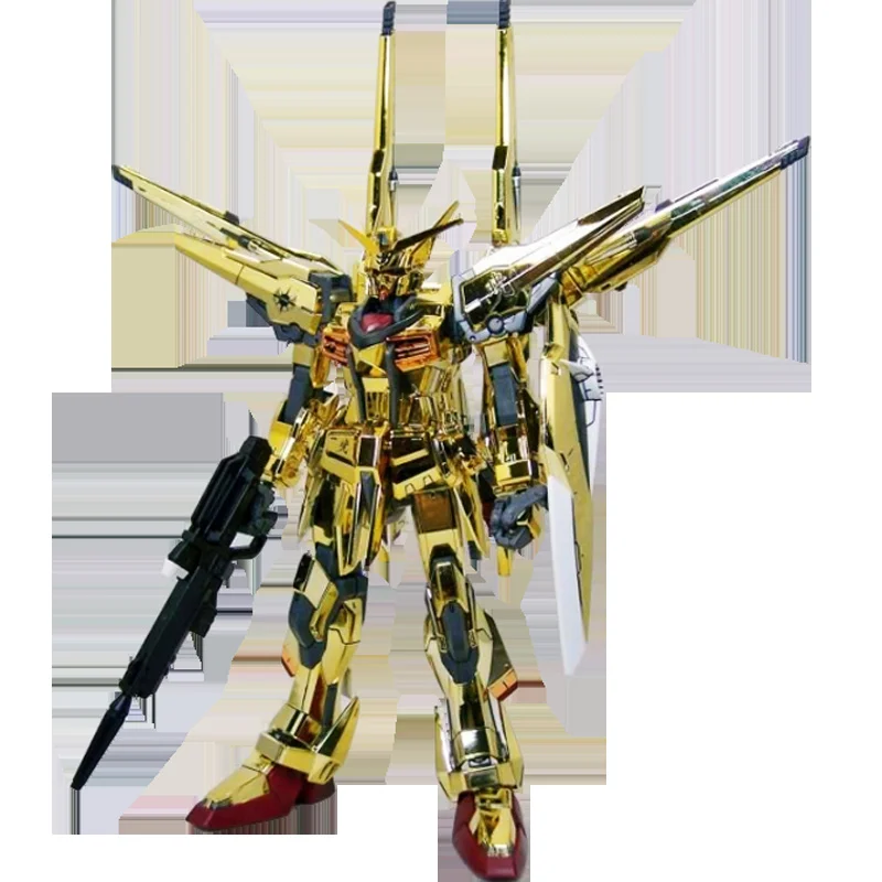 

BANDAI Assembling Model TV 1/100 SEED Electroplated Plate AKATSUKI GUNDAM Action Toy Figures Children's Gifts