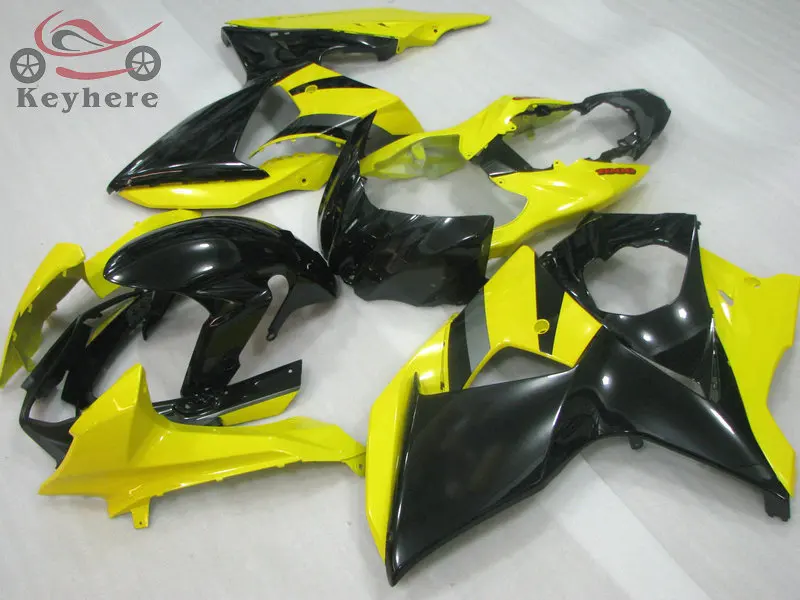 

High quality Injection fairings for Suzuki GSXR1000 2009 2010 2011 2012 2014 yellow black fairings bodywork GSXR 1000 09-15