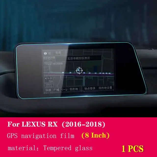 

Для Lexus RX 300 350 450h 2016-2020 Автомобильная GPS-навигационная пленка, ЖК-экран, аксессуары для защиты от царапин
