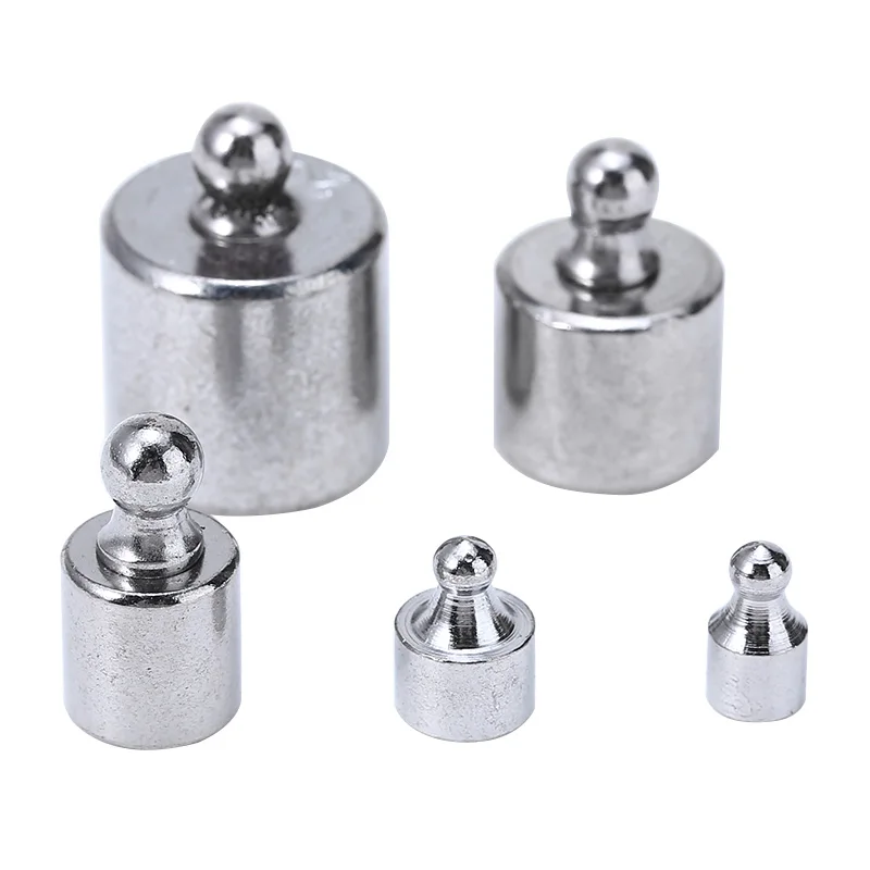 5 шт. хромирование Вес калибровки весы весовой комплект 1Г 2Г сети 5g 10 г 20 грамм для