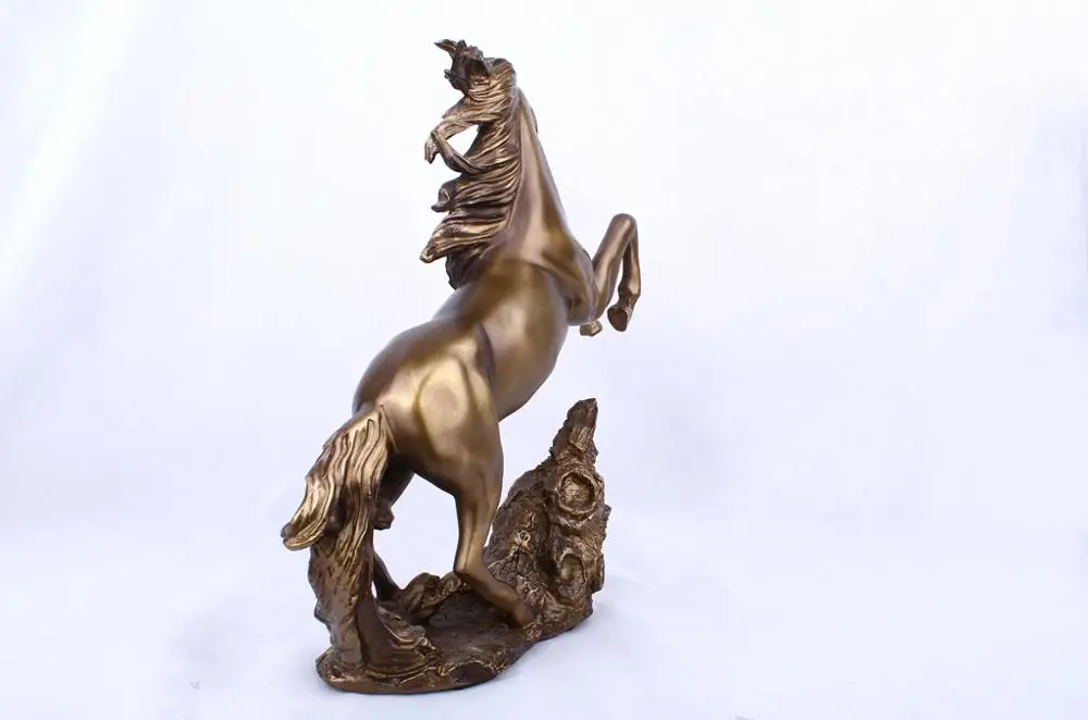 

Resin Crafts European Horse Decoration Creative Living Room TV Cabinet Home Decoration