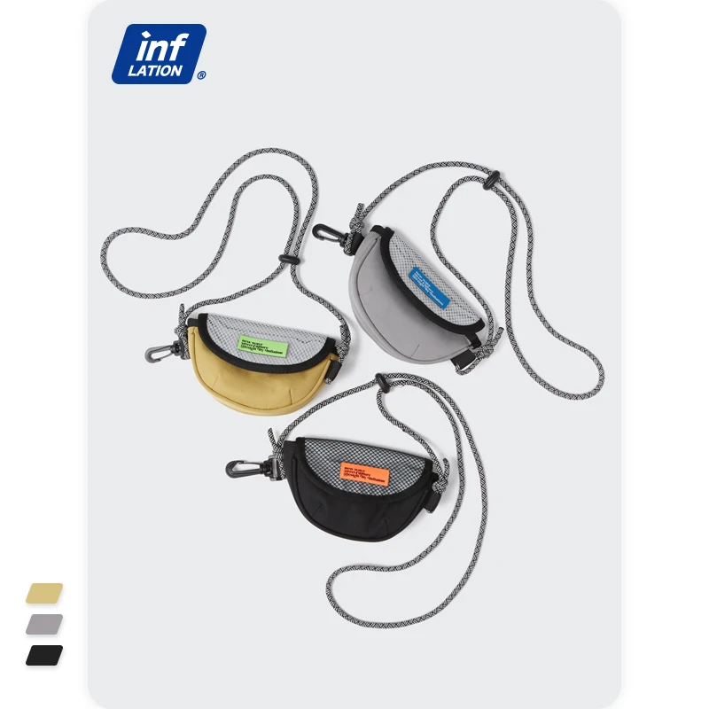 

Винтажная клетчатая мини-сумка, Мужская Уличная Светоотражающая контрастная маленькая сумка через плечо, Мужская поясная сумка 475AI2021