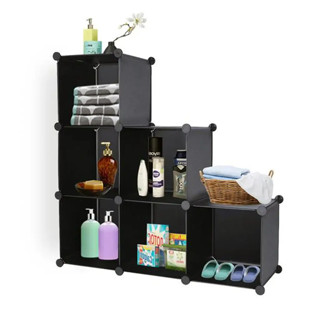 

Cube Storage 6-Cube Closet Organizer Shelves Organizer DIY Closet Cabinet Warehouse Drop Shipping Available