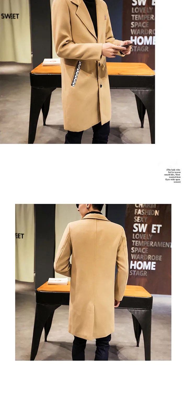 Мужской классический модный Тренч,, черный, красный, армейский, 5XL, мужской длинный Тренч, приталенное пальто, мужские пальто, модный Тренч, верхняя одежда