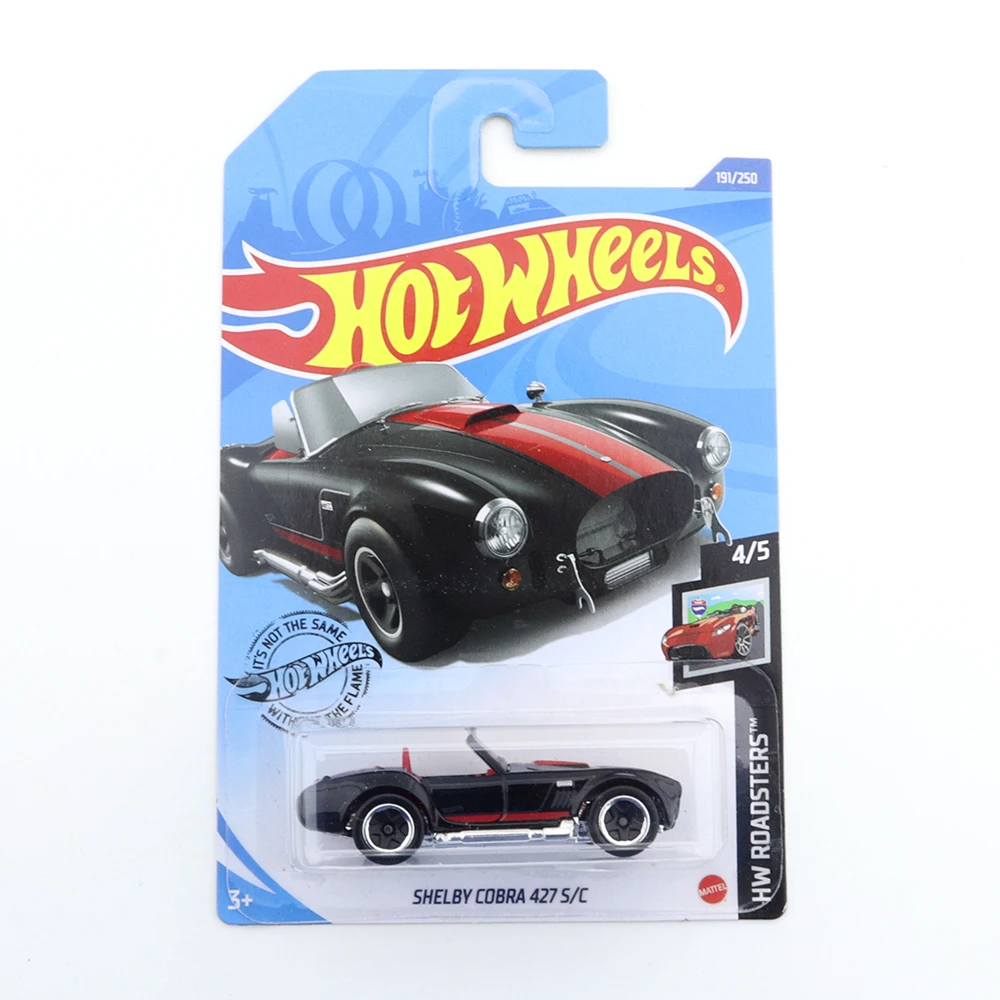 

2020-191 Hot Wheels SHELBY COBRA 427 5/C Mini Alloy Coupe 1/64 Metal Diecast Model Car Kids Toys Gift