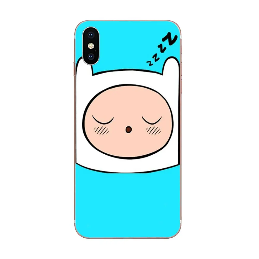 Красочные комиксы с изображением Финна из Adventure Time для samsung Galaxy Note 5 8 9 S3 S4 S5 S6 S7 S8 S9