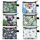 Кошелек для мелочи Kawaii Animal Koala, Женский кошелек, Подростковый кошелек для мальчиков и девочек, Женский кошелек для мелочи и кредитных карт