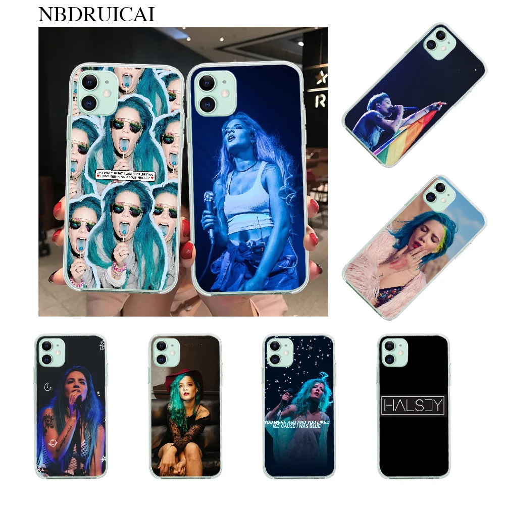NBDRUICAI Halsey чехол для телефона плохой девушки iPhone 11 pro XS MAX 8 7 6 6S Plus X 5S SE XR