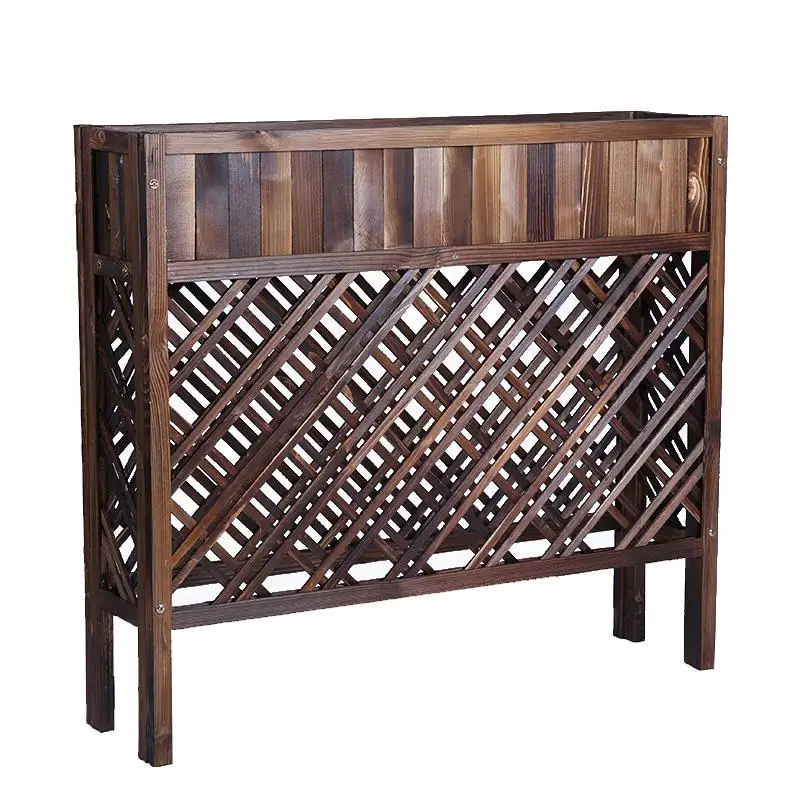 Plantas внутренний горшок для помещений деревянные садовые полки сада садовая полка