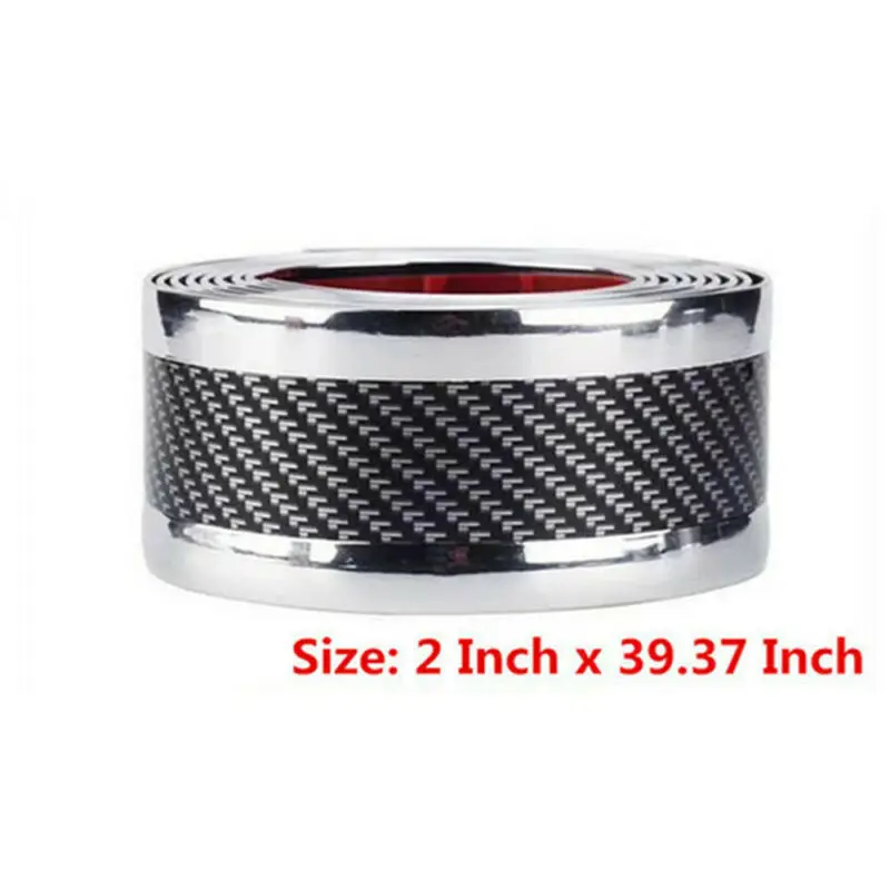 Cars Sticker Door Parts Scuff Plate Sill Strip Silver Accessories Body